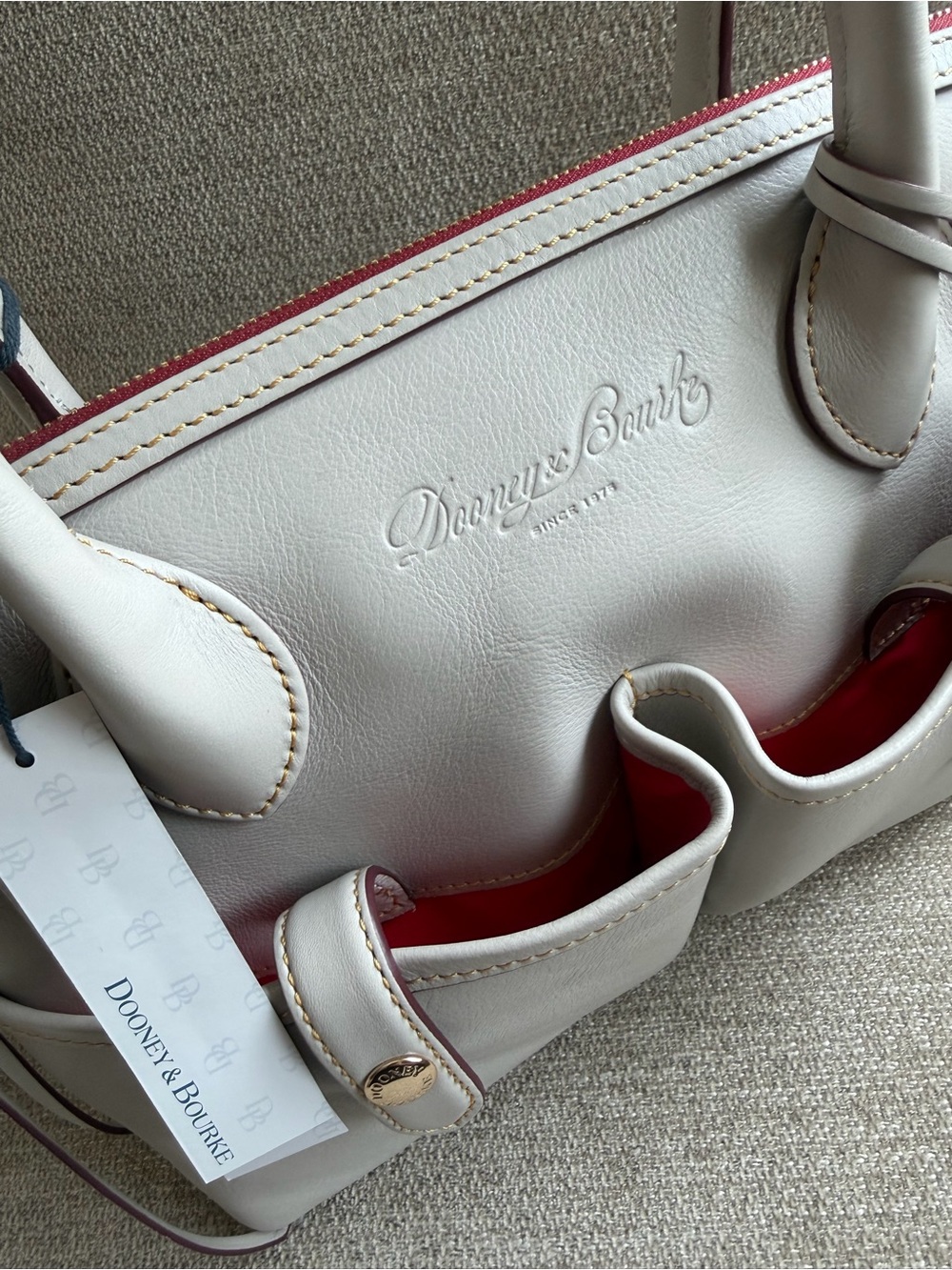 Dooney & Bourke Small East/West Satchel - Picture 4 of 16